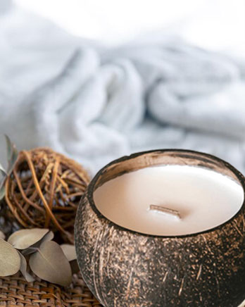 Unscented - Coconut Soy Candles